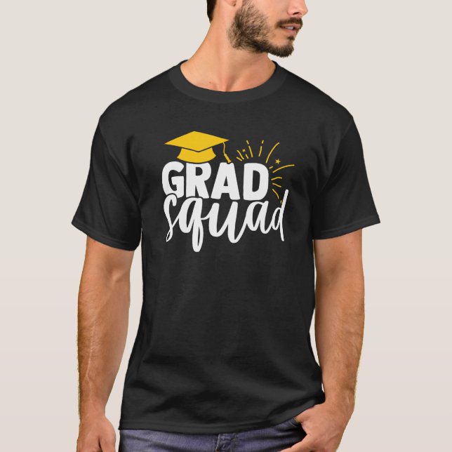 Cool Prom Squad 2023 Prom Graduation Party Matchin T-Shirt (Front)