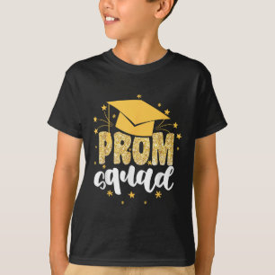 Cool Prom Squad 2025 Prom Graduation Party Matchin T-Shirt