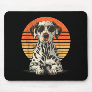 Cool proud dalmatian men women vintage dog lovers  mouse mat