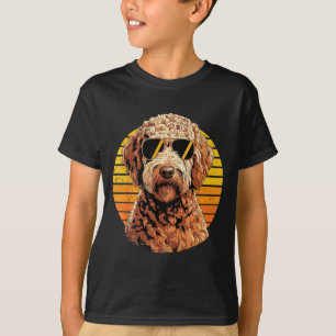 Cool proud doodle men women vintage dog lovers T-Shirt