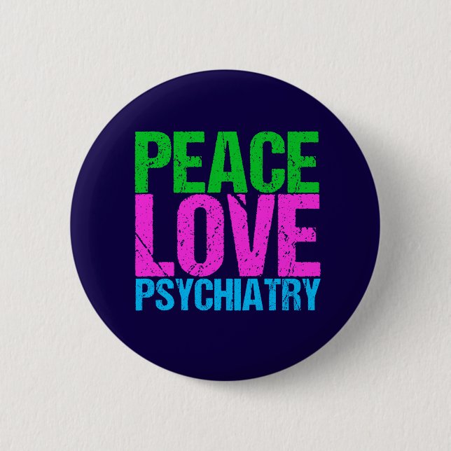 Cool Psychiatrist 6 Cm Round Badge (Front)