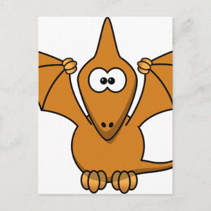 cool pterodactyl postcard