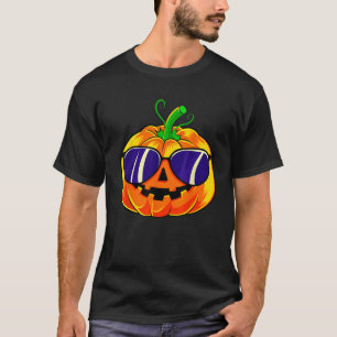Cool Pumpkin Halloween Women Men Kids Boys Girls T T-Shirt