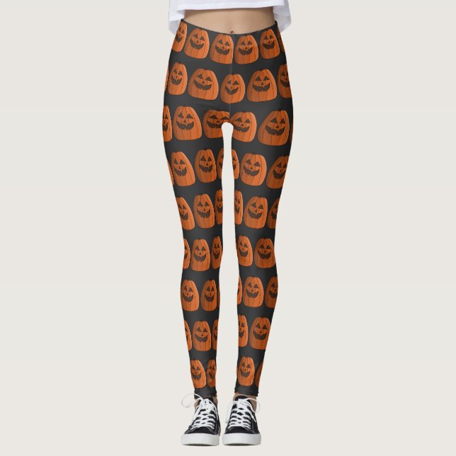 Cool Pumpkin Leggings (Front)