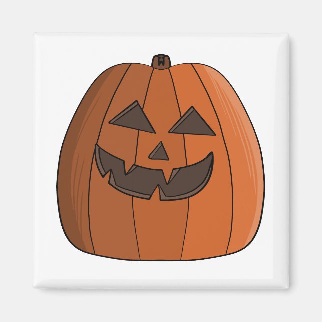 Cool Pumpkin Magnet (Front)