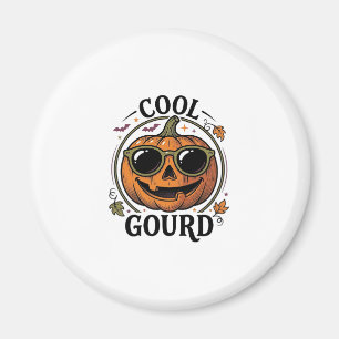 Cool Pumpkin Shirt Vintage Engraved Halloween Sung Magnet
