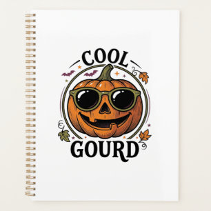 Cool Pumpkin Shirt Vintage Engraved Halloween Sung Planner