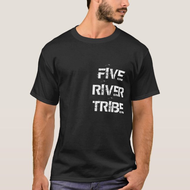 Cool Punjabi Punjab Five River Tribe  desi Indian T-Shirt (Front)