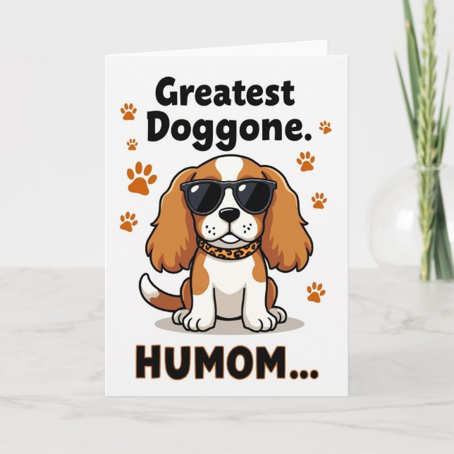 Cool Pup Mothers Day Card (Front)