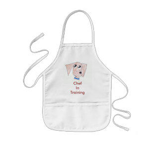 Cool Puppy Chef In Training Kids Apron