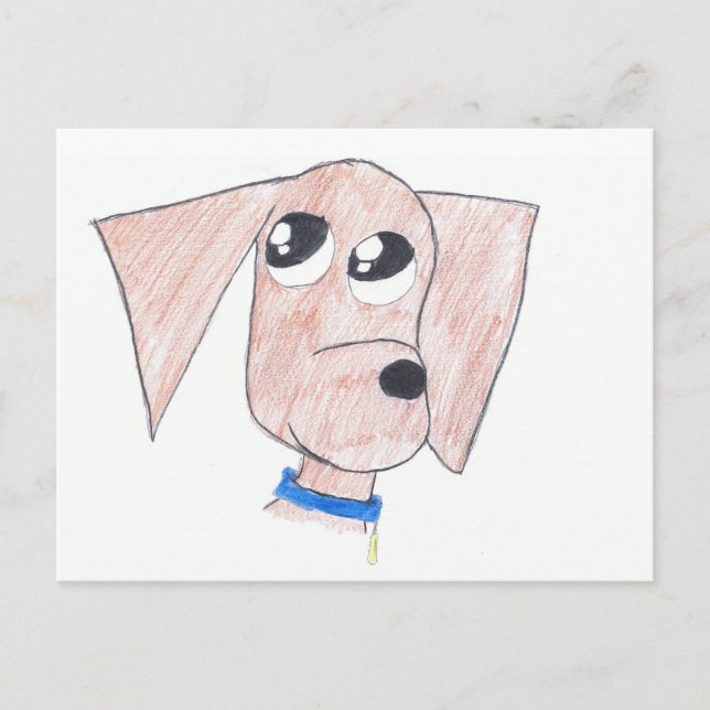 Cool Puppy Postcard (Front)