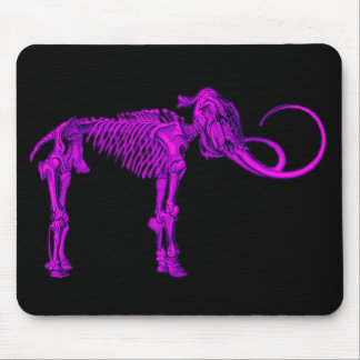 Cool Purple Mammoth Skeleton Mouse Mat