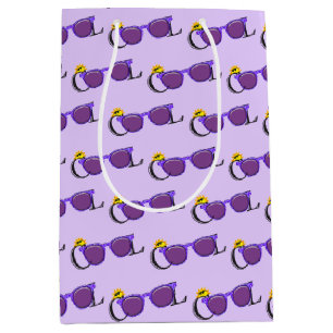 COOL purple sunglasses Medium Gift Bag