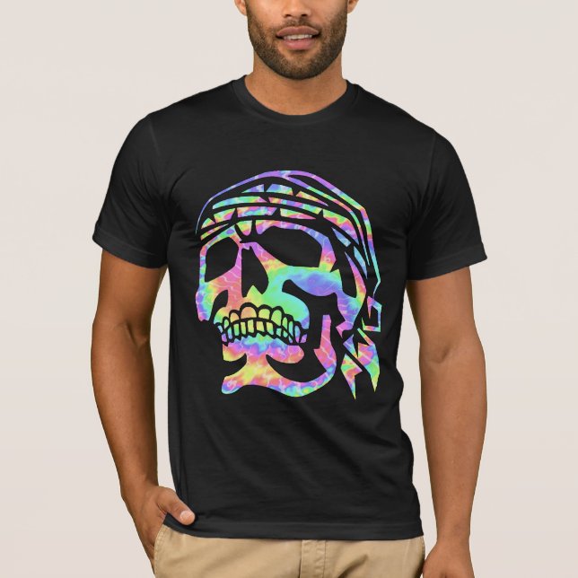 Cool Pychedelic skull T-Shirt (Front)