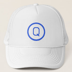 Cool Qash Cryptocurrency Coin Sign Trucker Hat