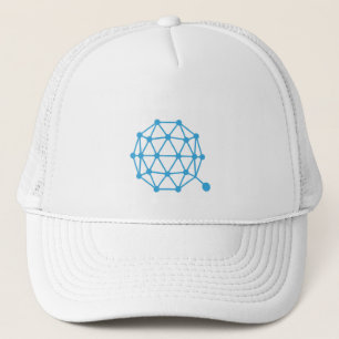 Cool Qtum Cryptocurrency Coin Sign Trucker Hat