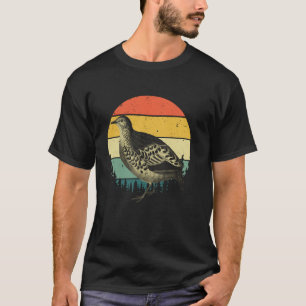 Cool Quail Art For Men Women Quail Hunting Bird Lo T-Shirt
