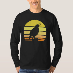 Cool Quail Men Women Bird Hunter Quail Upland Hunt T-Shirt