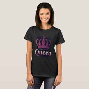 COOL QUEEN AND KING CROWN T-Shirt