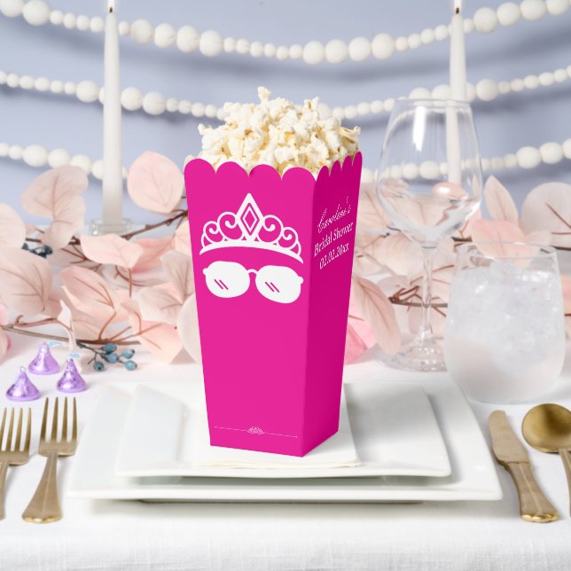 Cool Queen Tiara Princess Birthday Bridal Shower Favour Box (Wedding)