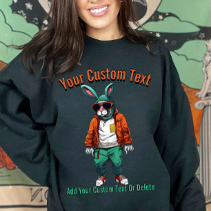 Cool Rabbit Stylish Animal Fashion Sweatshirt