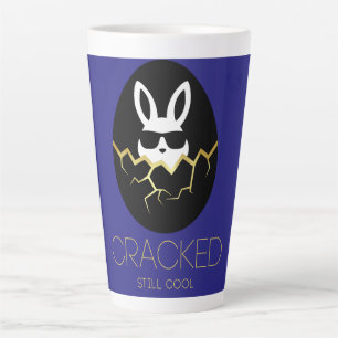 Cool Rabbit Sunglasses Funny Easter Bunny Quote  Latte Mug