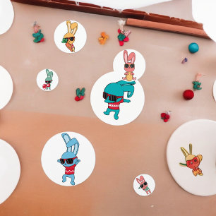 Cool Rabbit Table Confetti