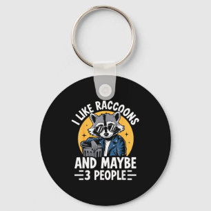 Cool Raccoon Tee For Men Women Kids Racoon Raccoon Key Ring