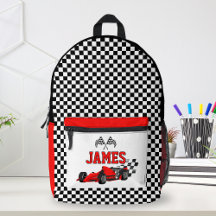   Cool Race Car Boy Custom Name Personalised