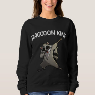 Cool Racoon For Men Dad Trash Panda Animal Lover Sweatshirt