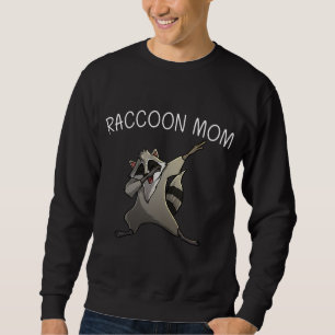 Cool Racoon For Mum Mama Trash Panda Animal Lover Sweatshirt
