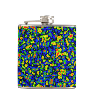 COOL Radar Image Hip Flask