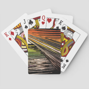 Cool Rainbow Bandanna Playing Cards