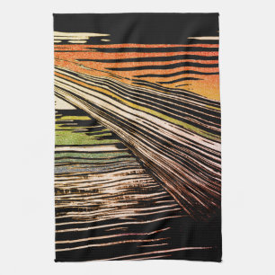 Cool Rainbow Bandanna Tea Towel