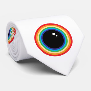 Cool Rainbow Eyes Tie