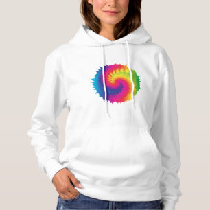 Cool Rainbow Tie Dye Hoodie