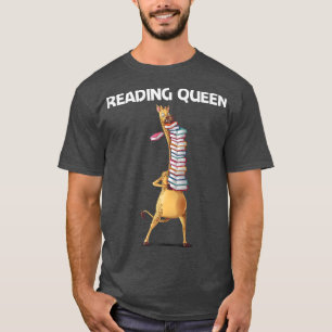 Cool Reading Art For Women Mum Bookworm Learning B T-Shirt