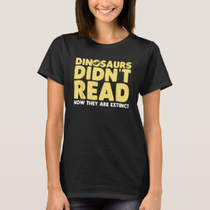 Cool Reading For Men Women Abibliophobia Read Libr T-Shirt
