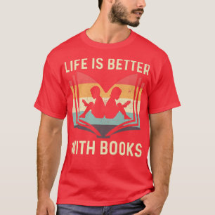 Cool Reading For Men Women Book Lover Books Bookwo T-Shirt