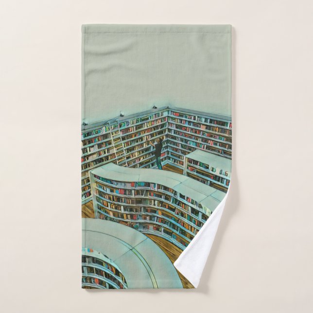 Cool reading lover gift hand towel (Hand Towel)