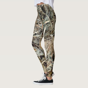 cool real camo camoflage blind hunting camping leggings