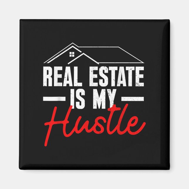 Cool Real Estate Investor Design For Men Women Rea Magnet (Front)