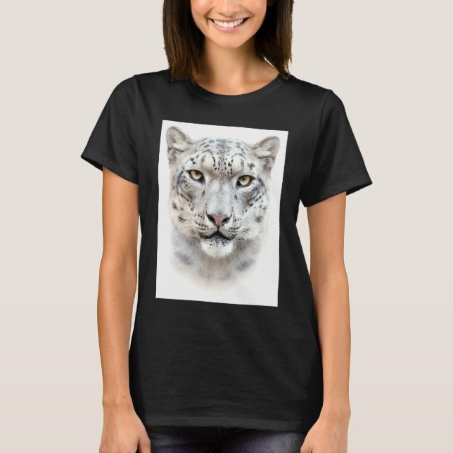 Cool Real Wild Bold Big Cat  I Love Tigers Tigers T-Shirt (Front)