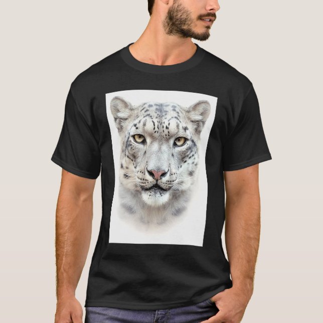 Cool Real Wild Bold Big Cat  I Love Tigers Tigers T-Shirt (Front)