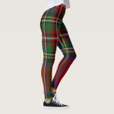 Ugly Christmas Sweater Pattern Leggings