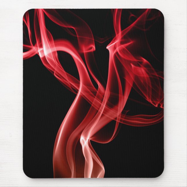 Cool red smoke mouse pad (Front)