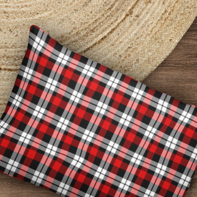 Cool Red White Black Buffalo Lumberjack Pattern Pillowcase (Creator Uploaded)