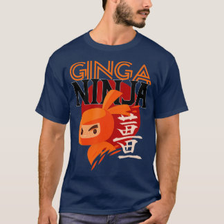 Cool Redhead Ginga Ninja Gift T-Shirt