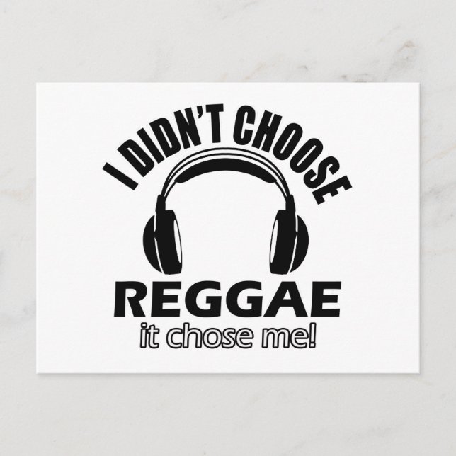 Cool reggae designs postcard (Front)