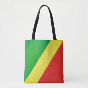 Cool Republic Of The Congo Flag Fashion Tote Bag